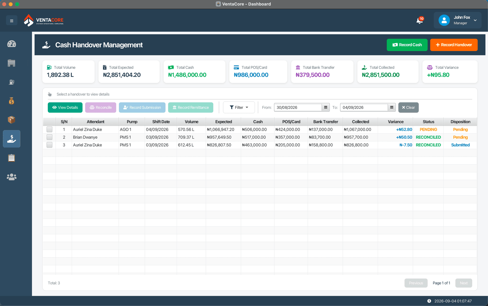 VentaCore Dashboard - Image 3